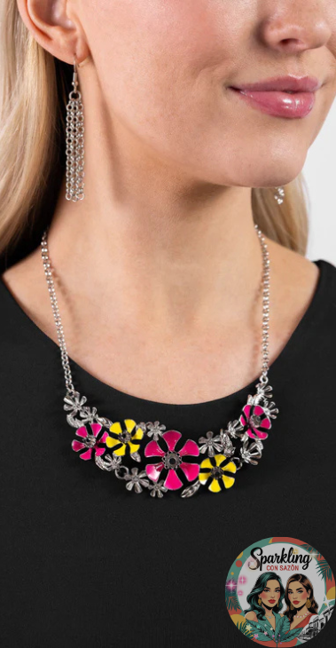 Mirage Pink Chain Necklace